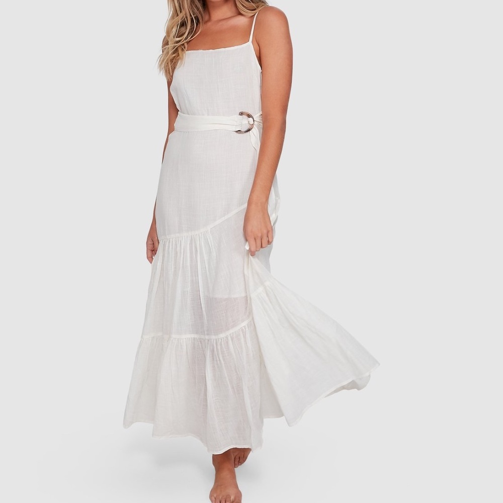 NEW NWT 100% Cotton Billabong Island Spirit Maxi Dress - Picture 9 of 12